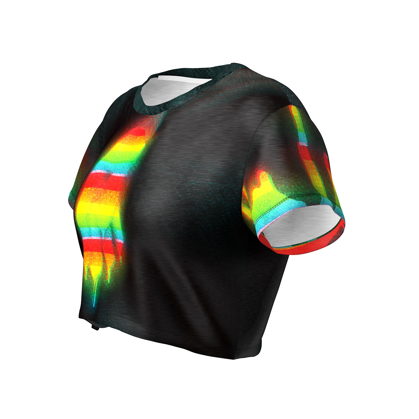 A Handful Rainbow Crop Top