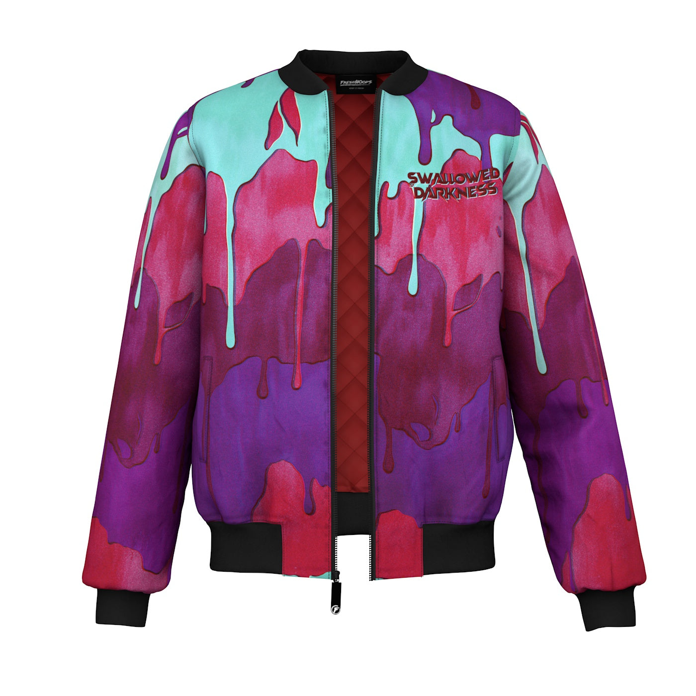 Swallowed By Darkness Bomber Jacket