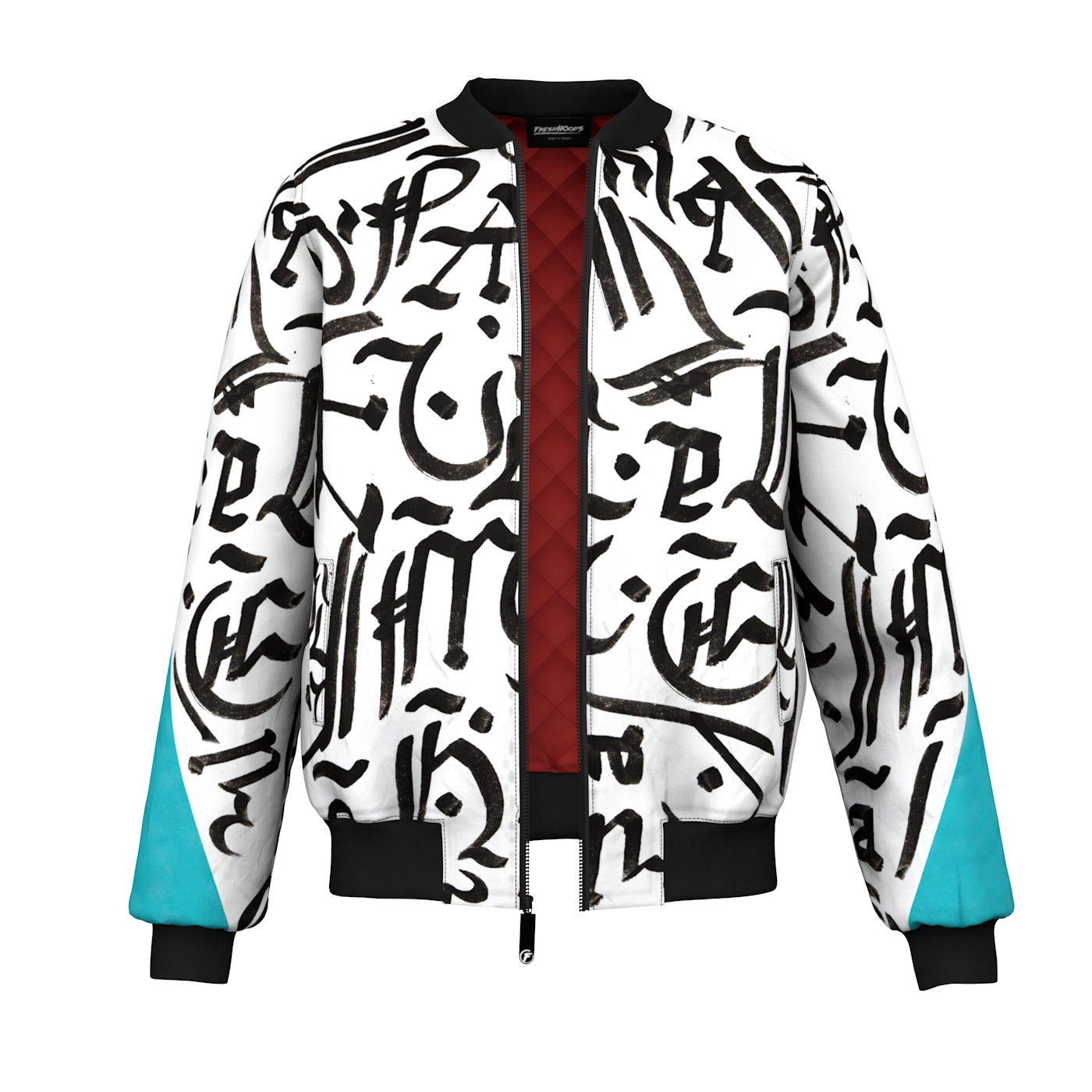 Letterally Aesthetic Bomber Jacket