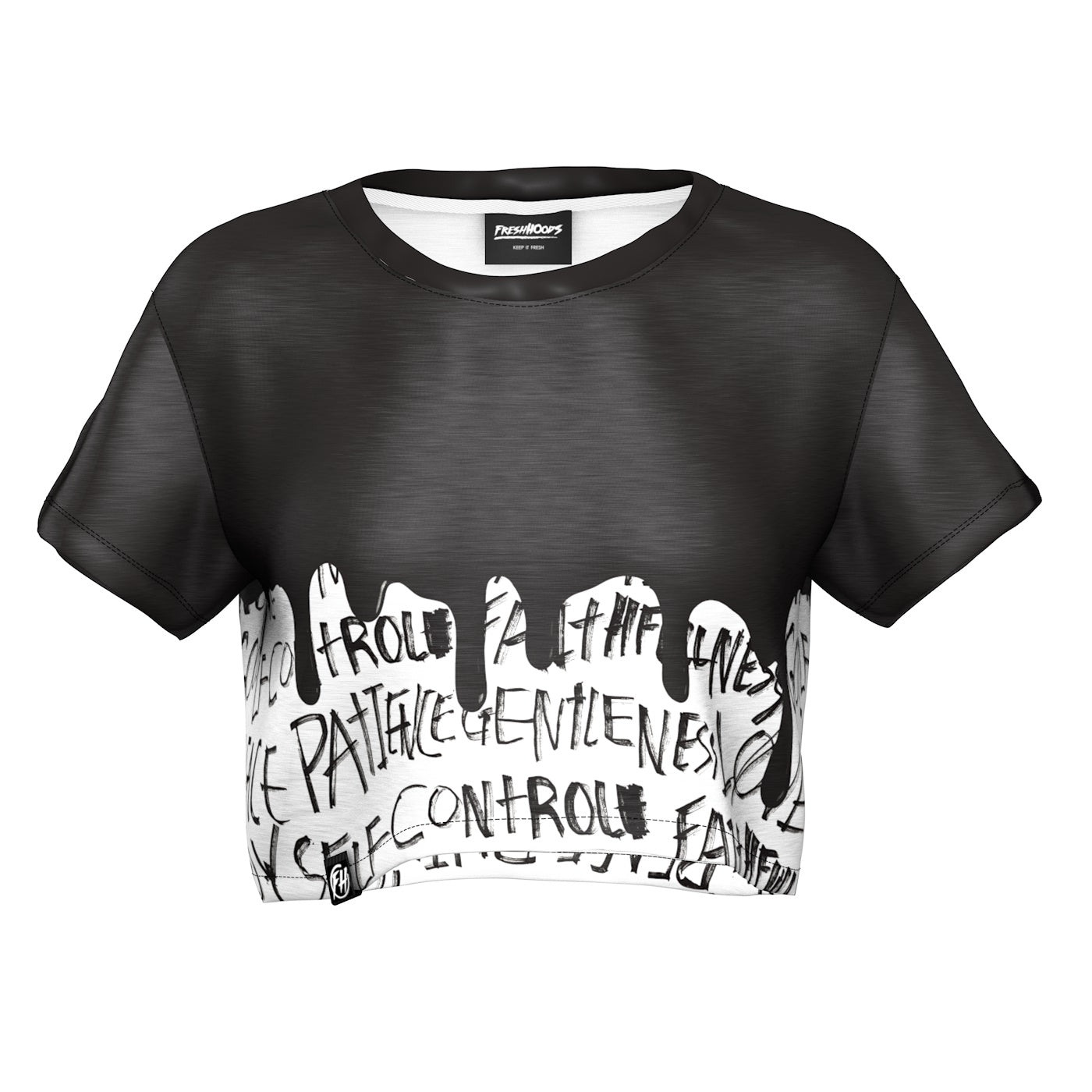 Graffitypo Crop Top