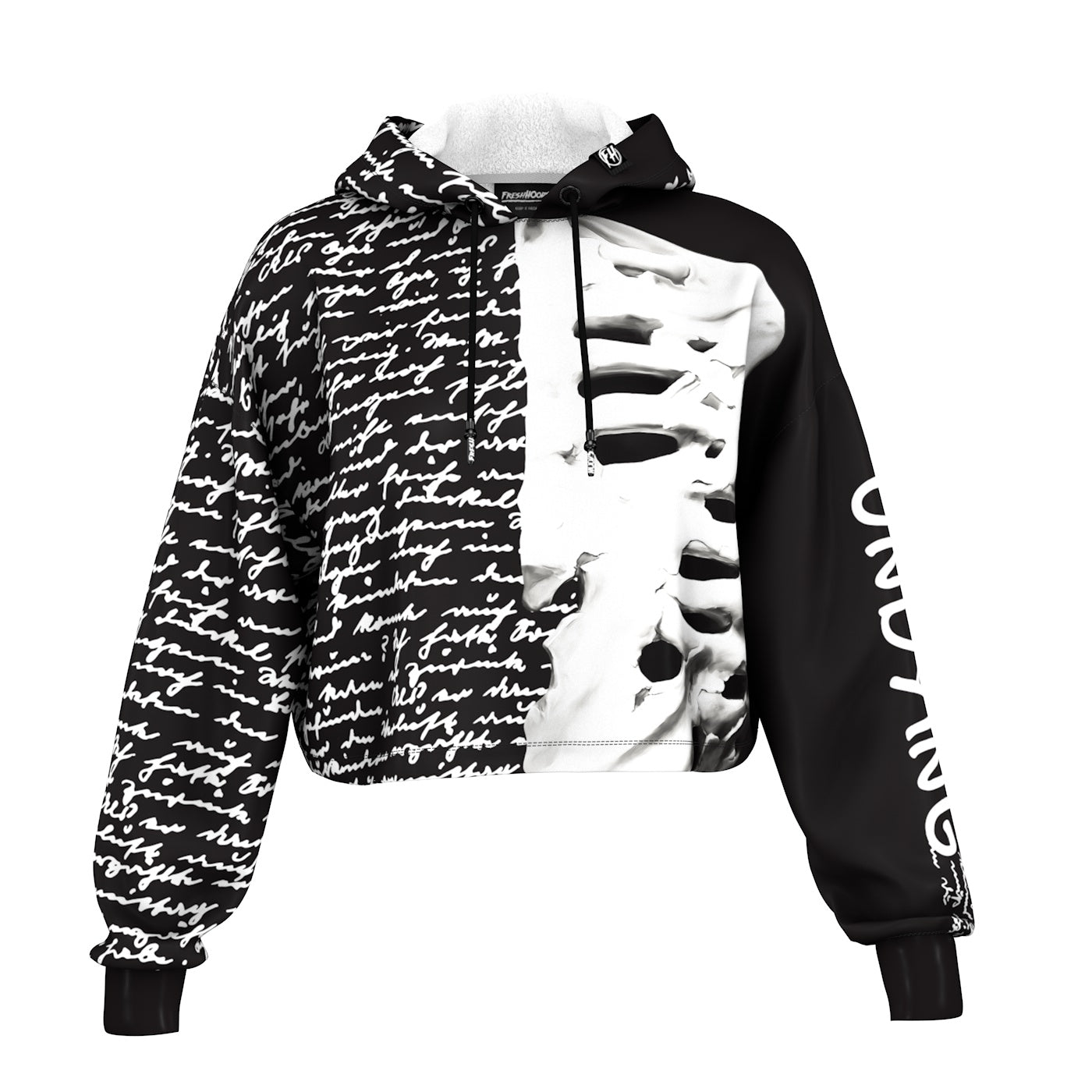 Undying Cropped Hoodie