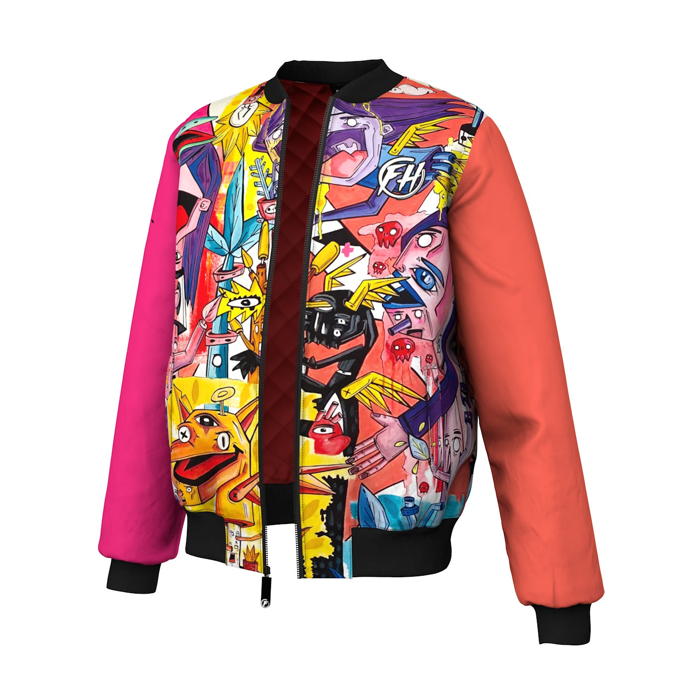 Thunderous Power Bomber Jacket