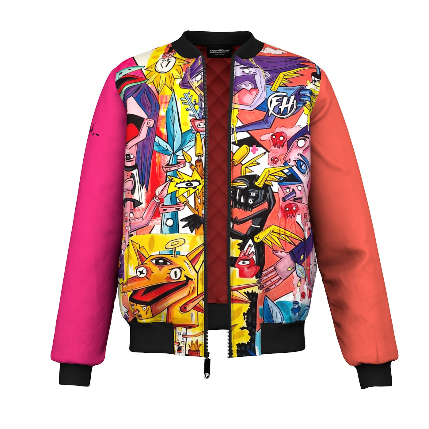 Thunderous Power Bomber Jacket