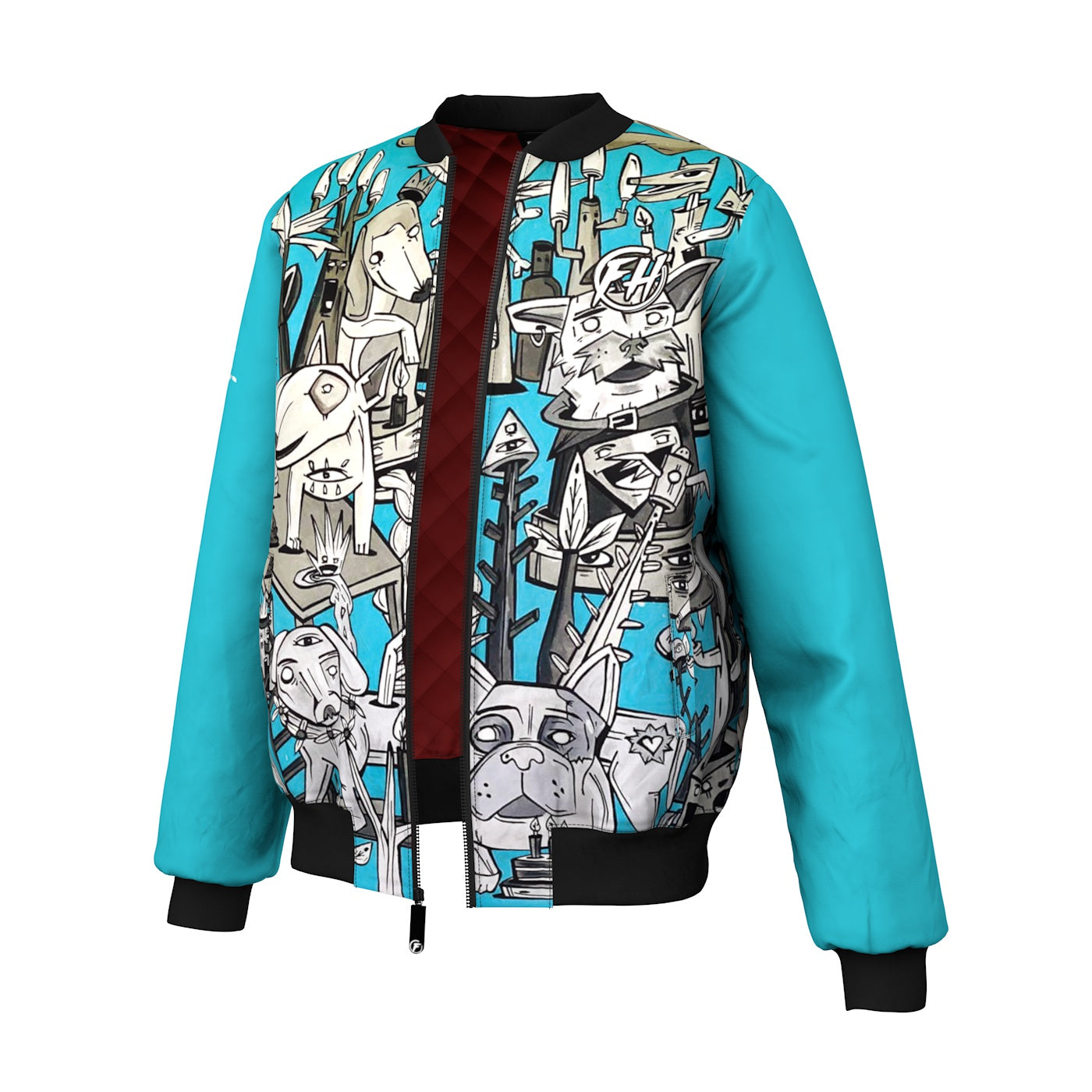 Doggo Heaven Bomber Jacket