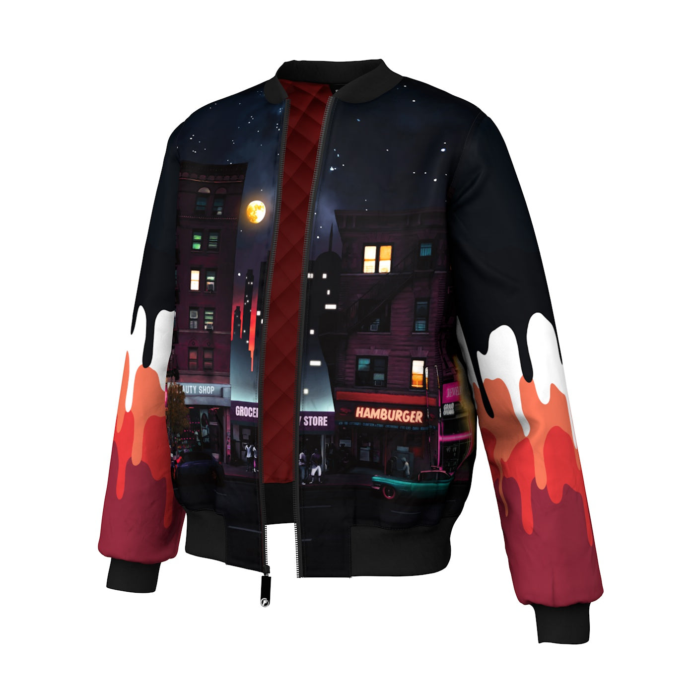 Night Life Bomber Jacket