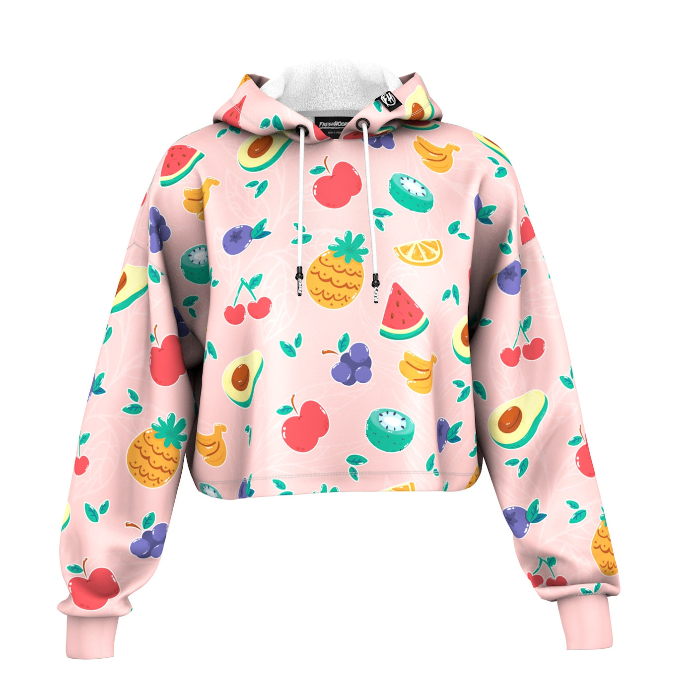 Fruit Bomb Cropped Hoodie