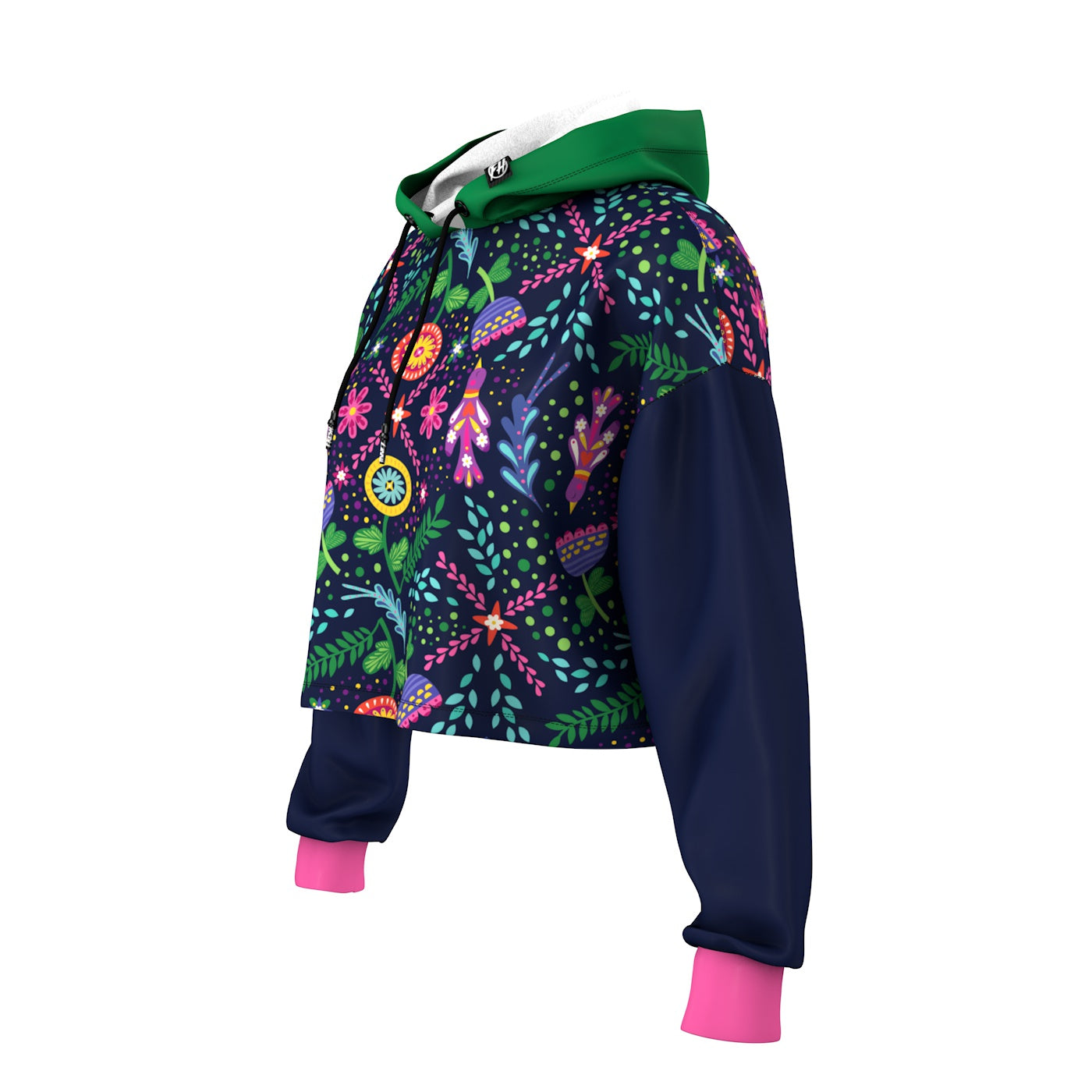 Joyful Cropped Hoodie