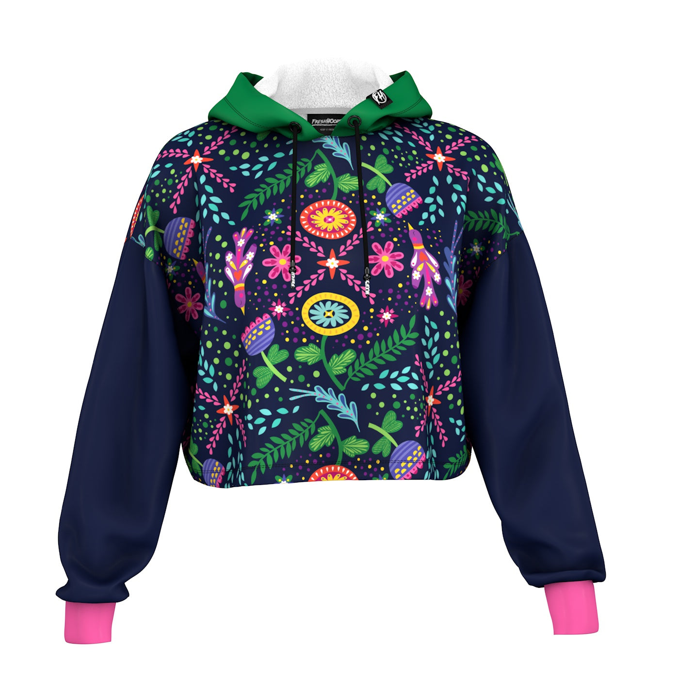 Joyful Cropped Hoodie