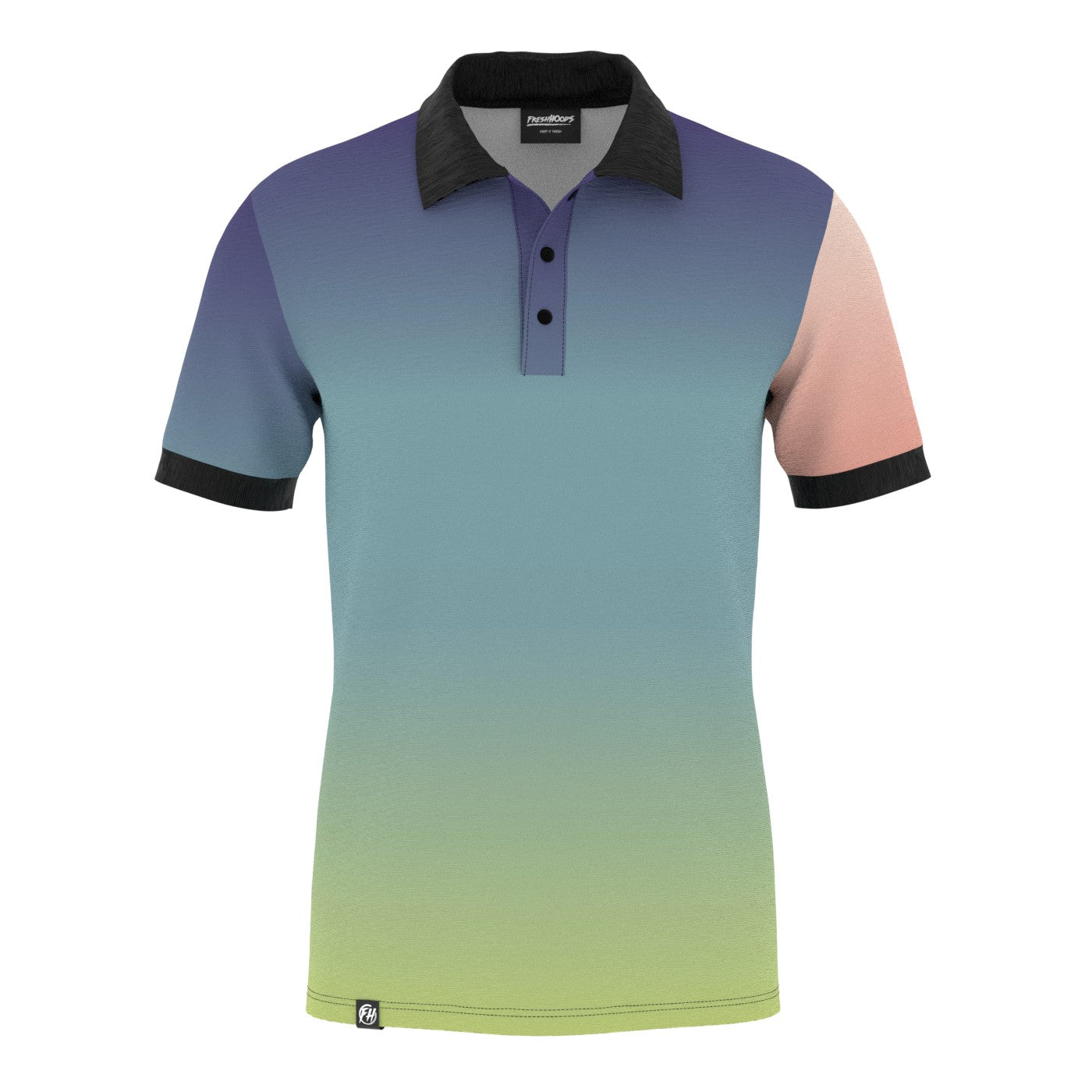 Multi Tone Polo Shirt