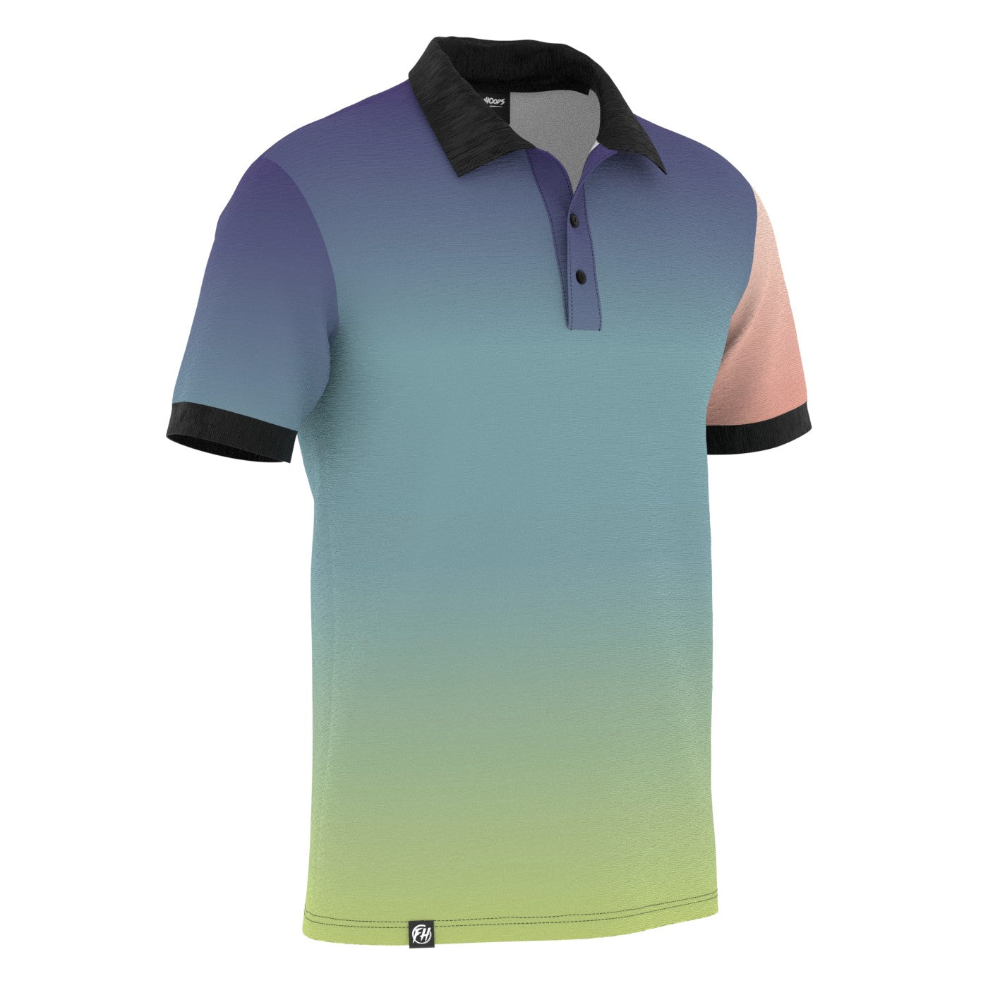 Multi Tone Polo Shirt