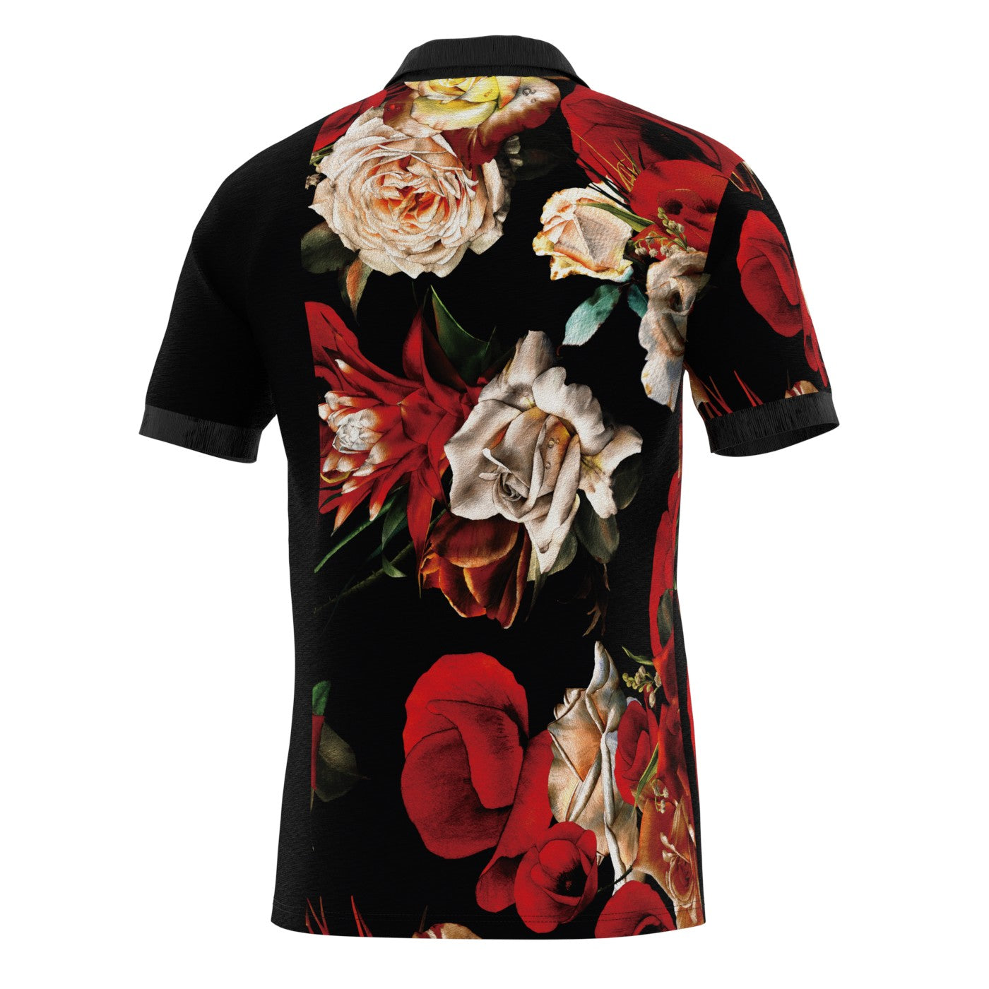 Antique Flowers Polo Shirt