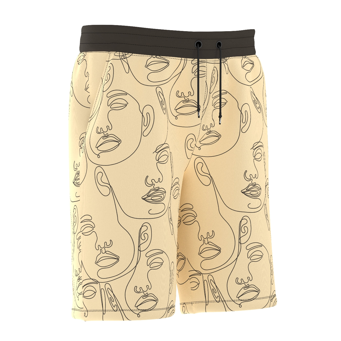 Line Face Shorts