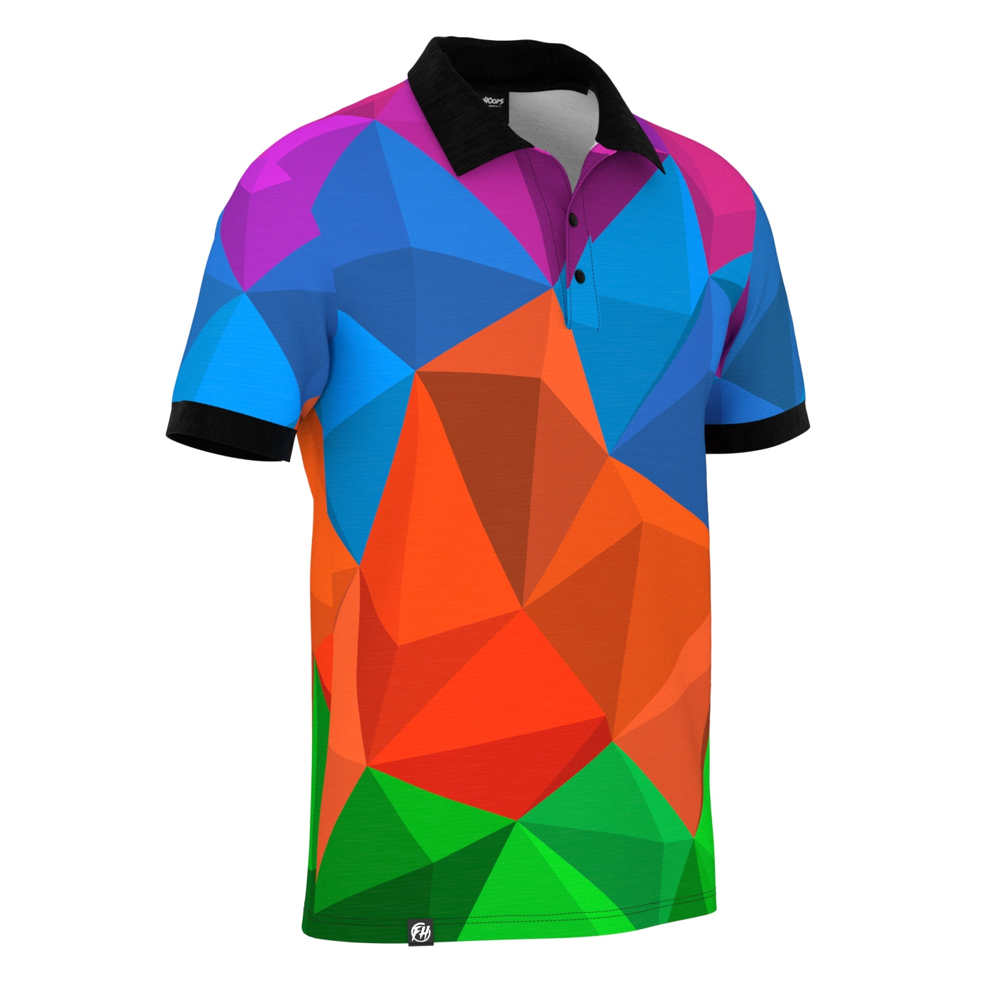 Cubes Fun Polo Shirt