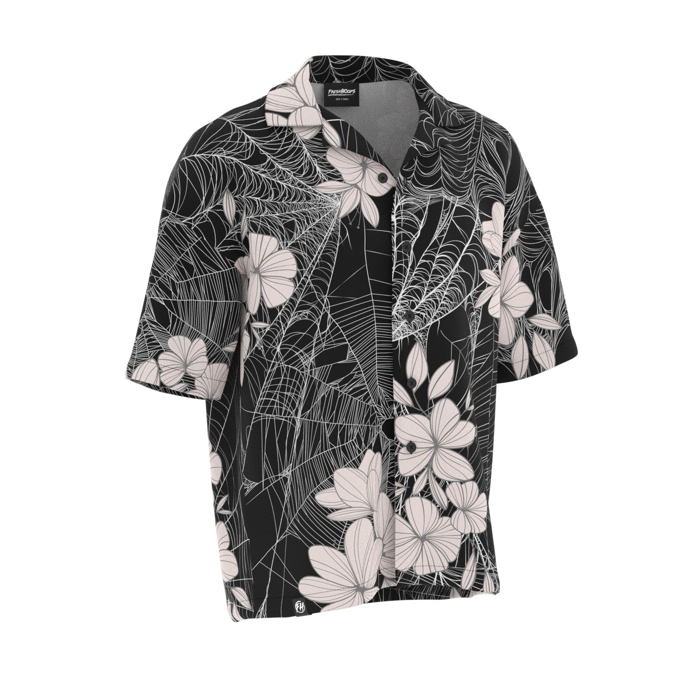 Cobweb Magnolia Oversized Button Shirt