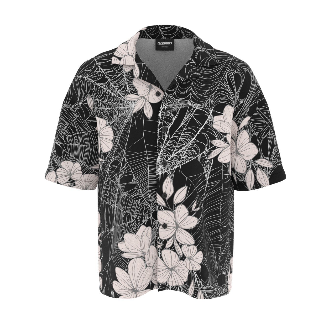 Cobweb Magnolia Oversized Button Shirt