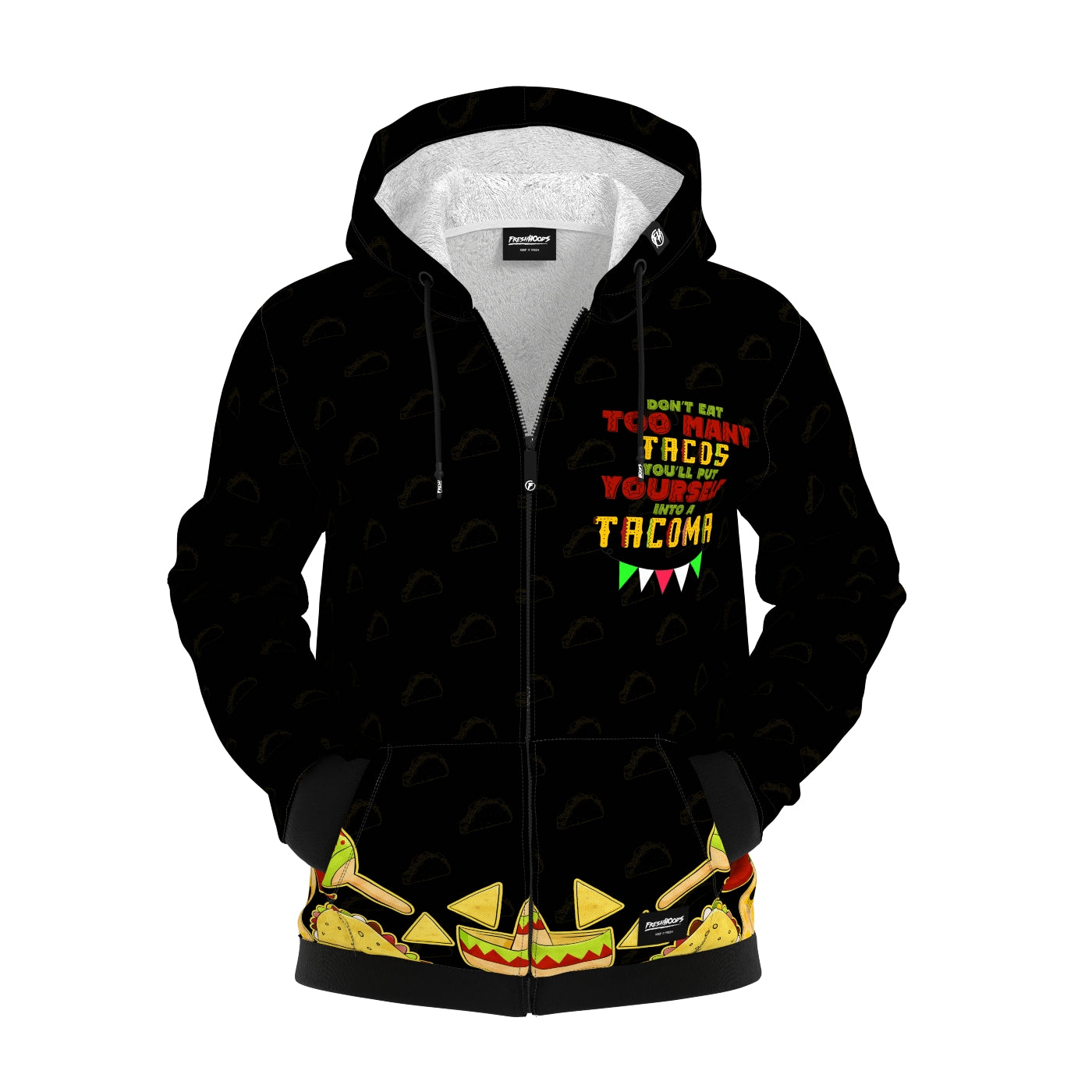 Tacoma Zip Up Hoodie