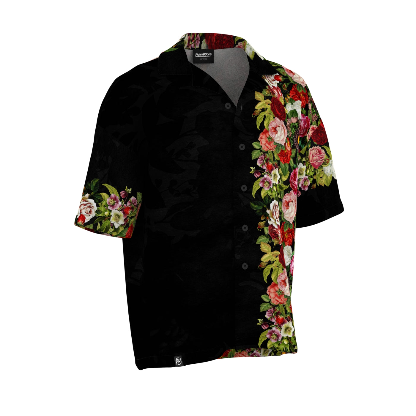 My Secret Garden Oversized Button Shirt