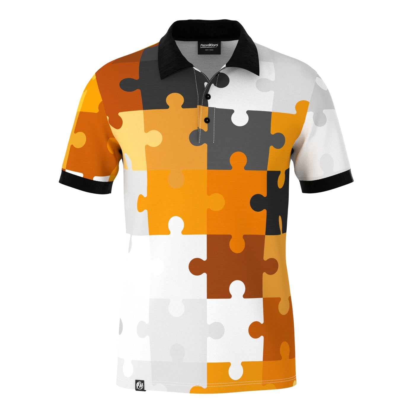 Stream Of Puzzles Polo Shirt