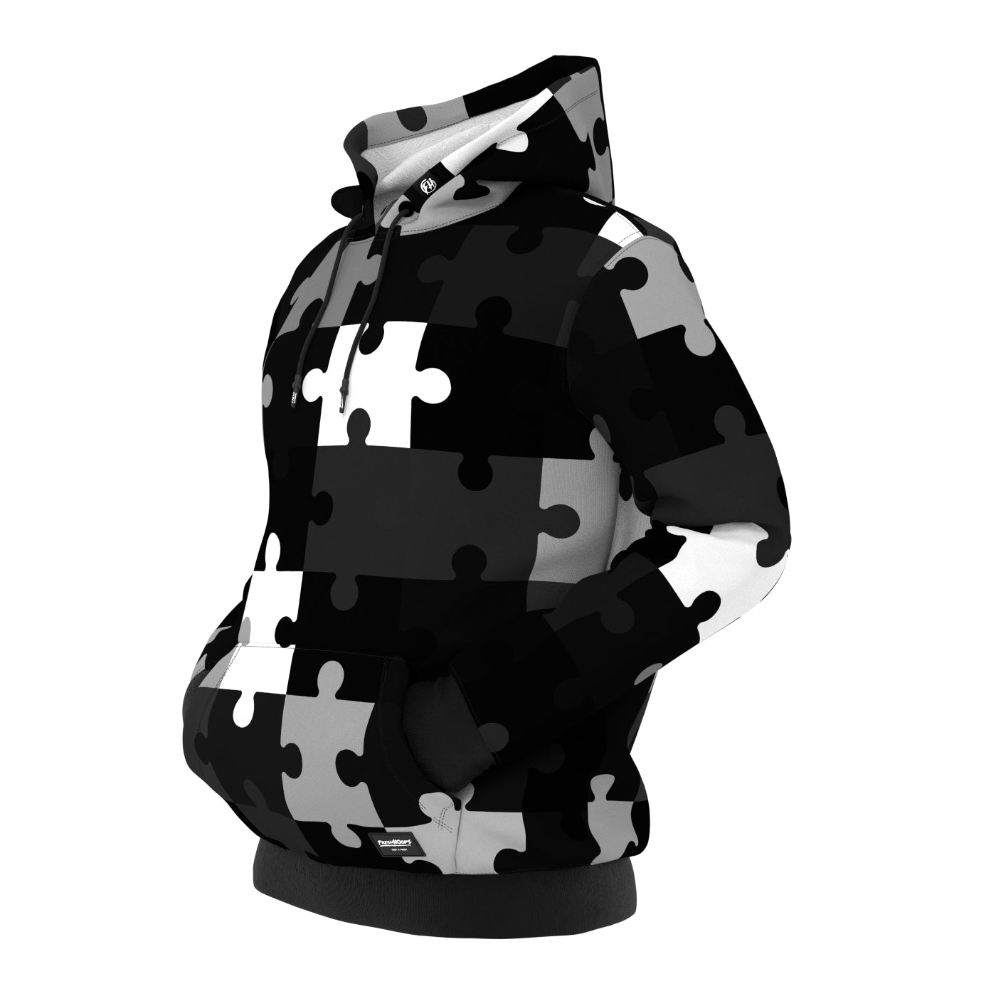 Monochrome Perspective Hoodie