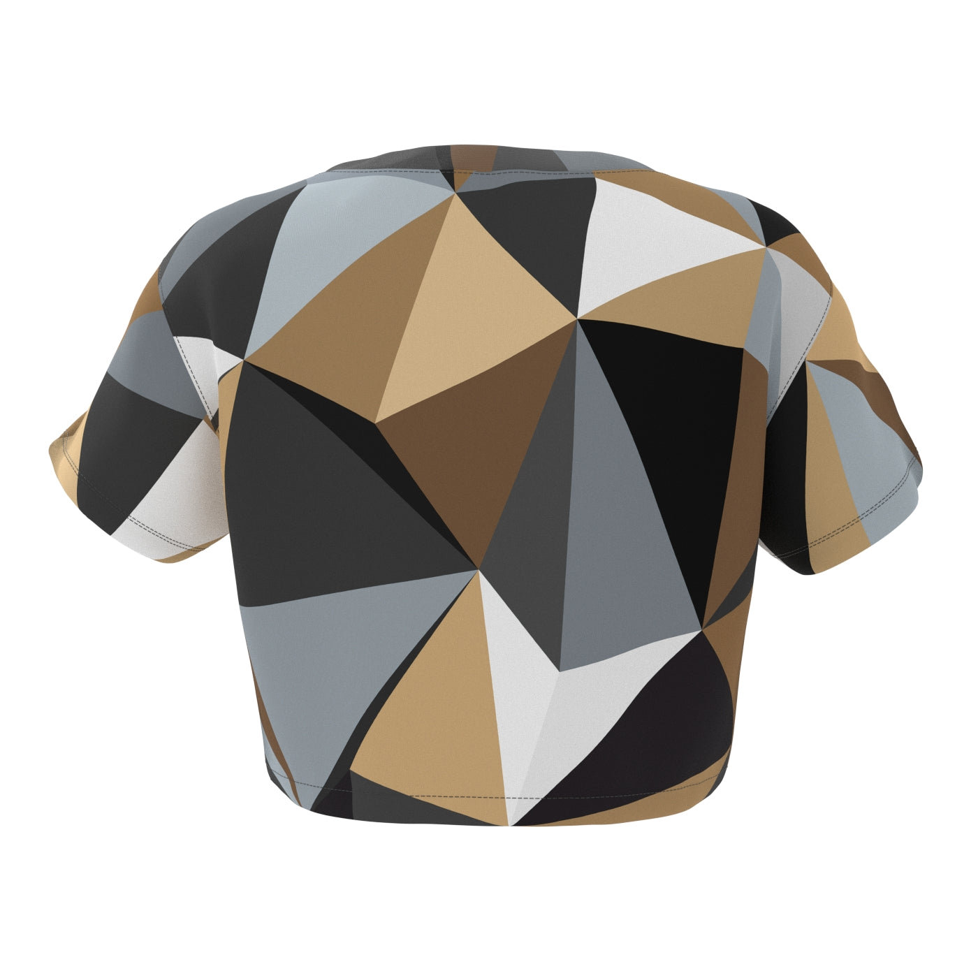 Cubes Woods Crop Top