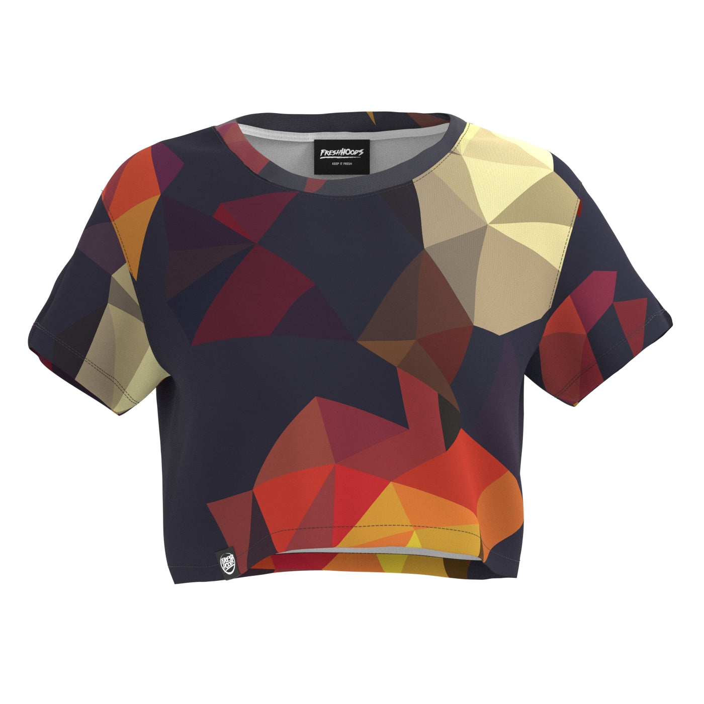 Cubes Crop Top