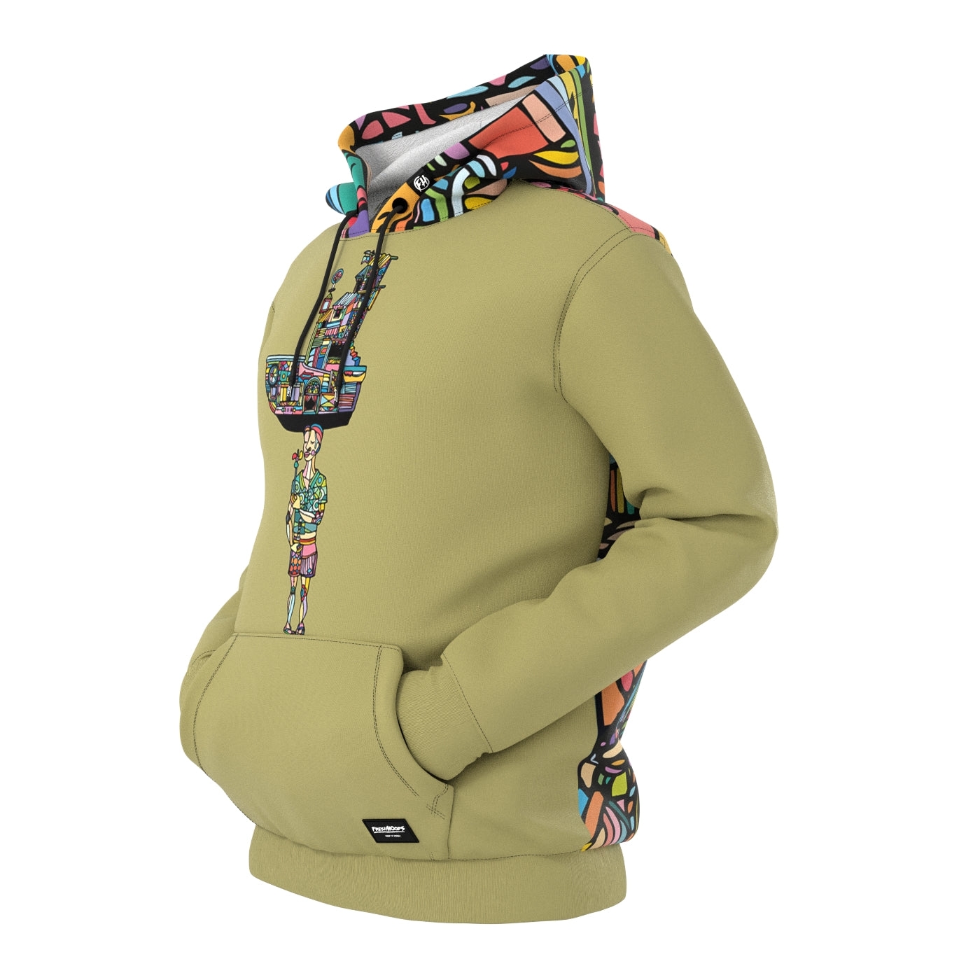 Olindo Khaki Hoodie