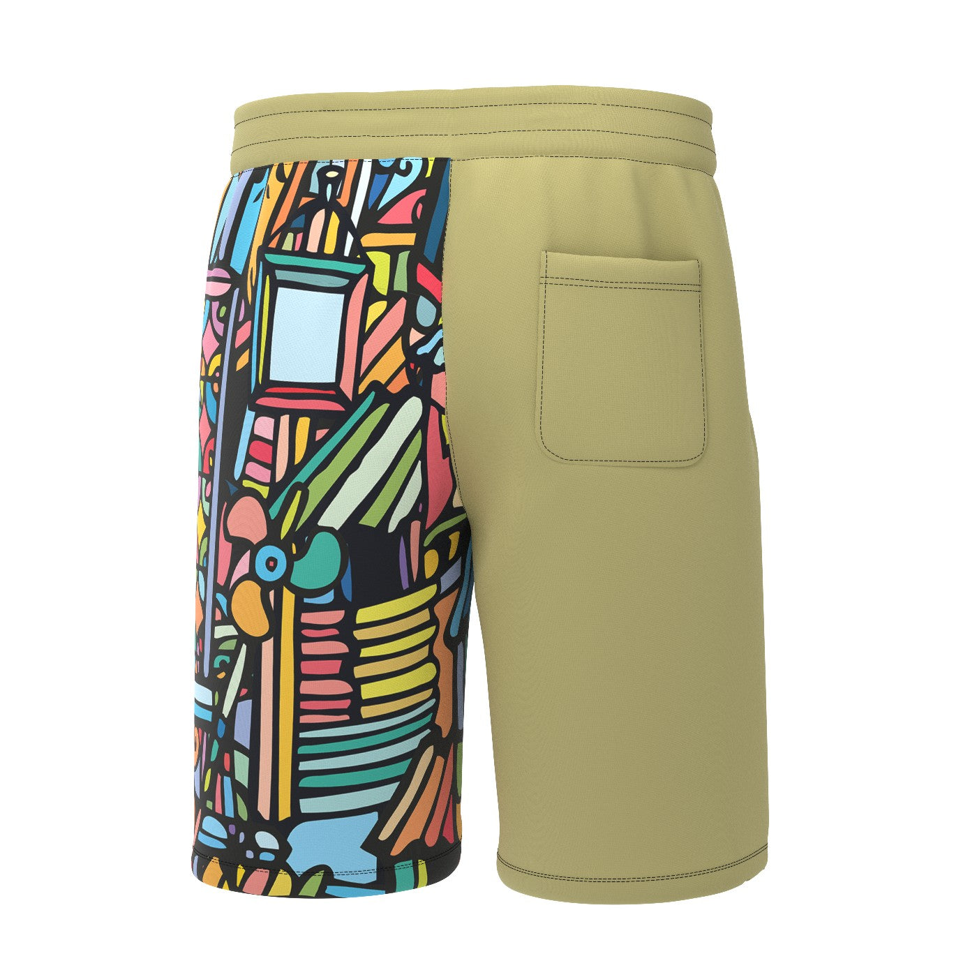 Olindo Khaki Shorts