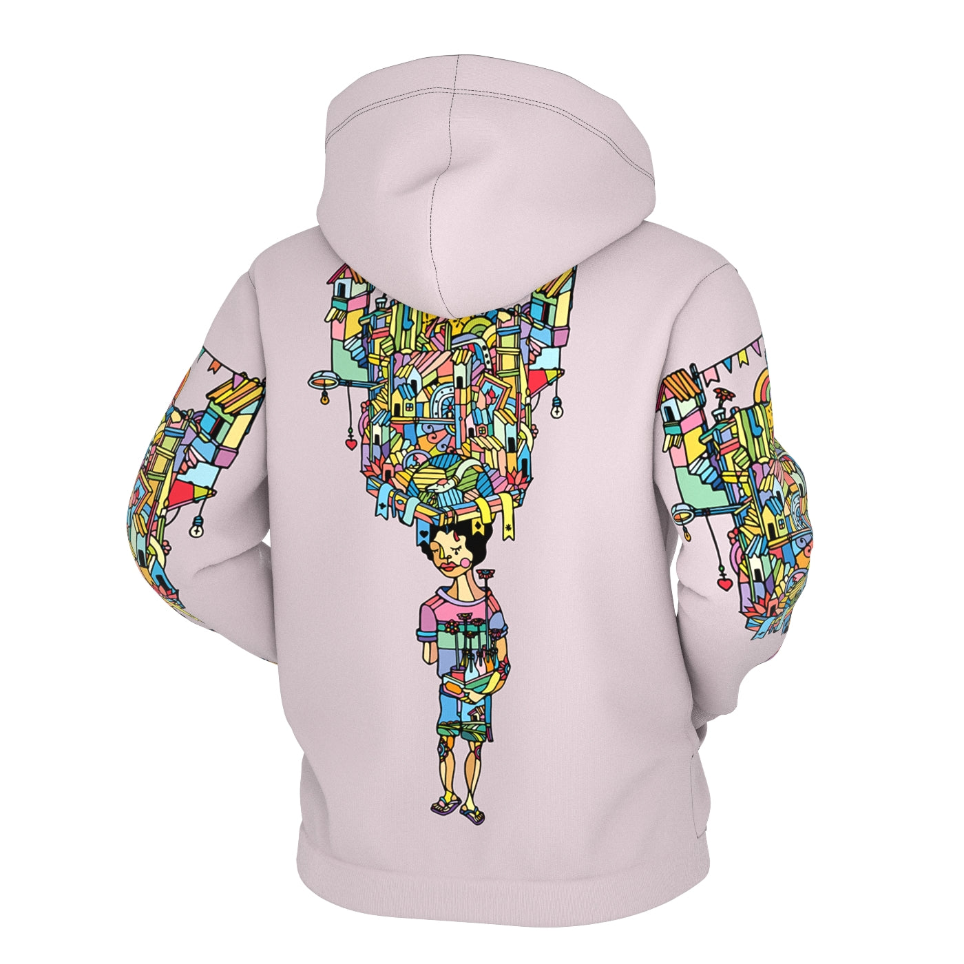 Porta Pastel Zip Up Hoodie