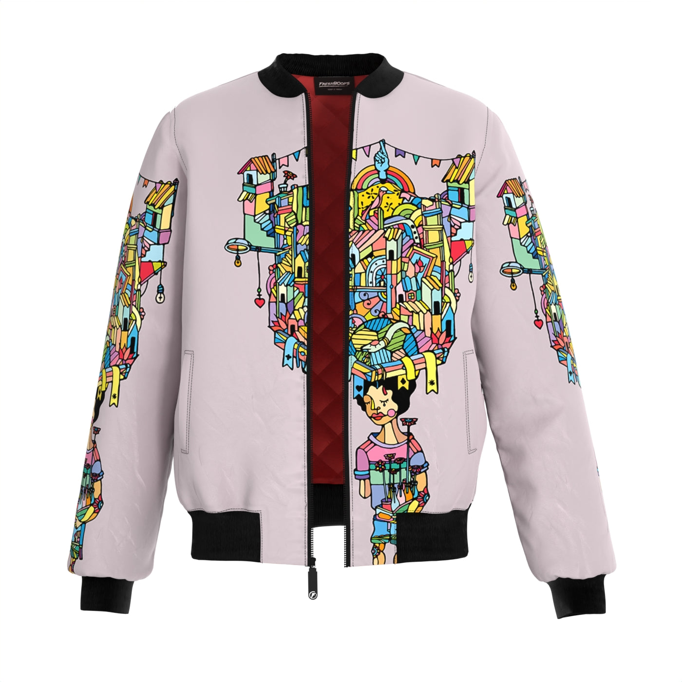 Porta Pastel Bomber Jacket