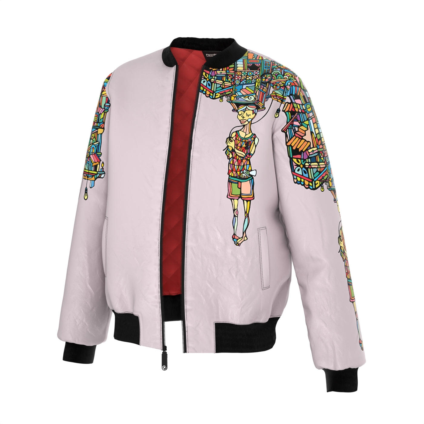 Rainboy Pastel Bomber Jacket