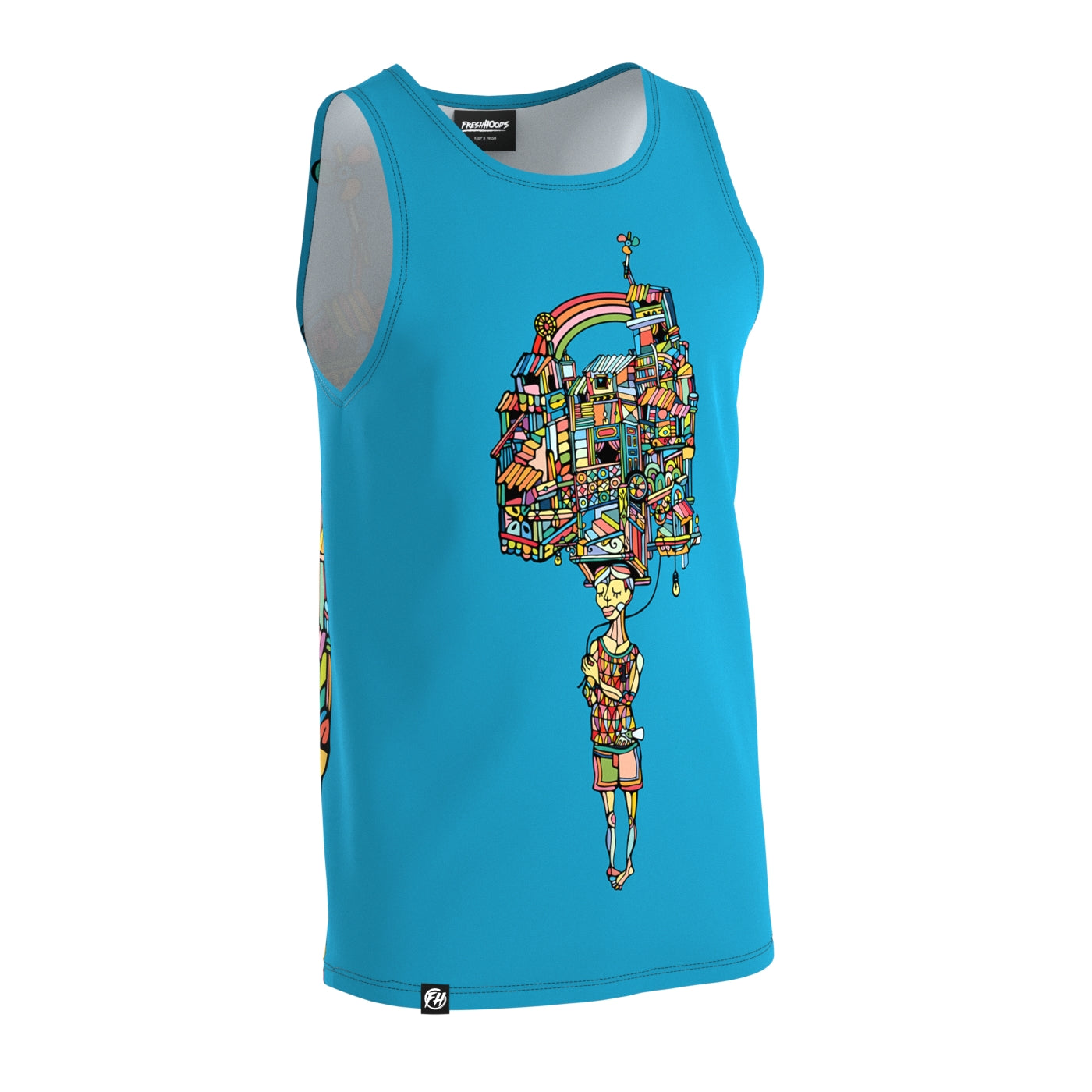 Rainboy Blue Tank Top