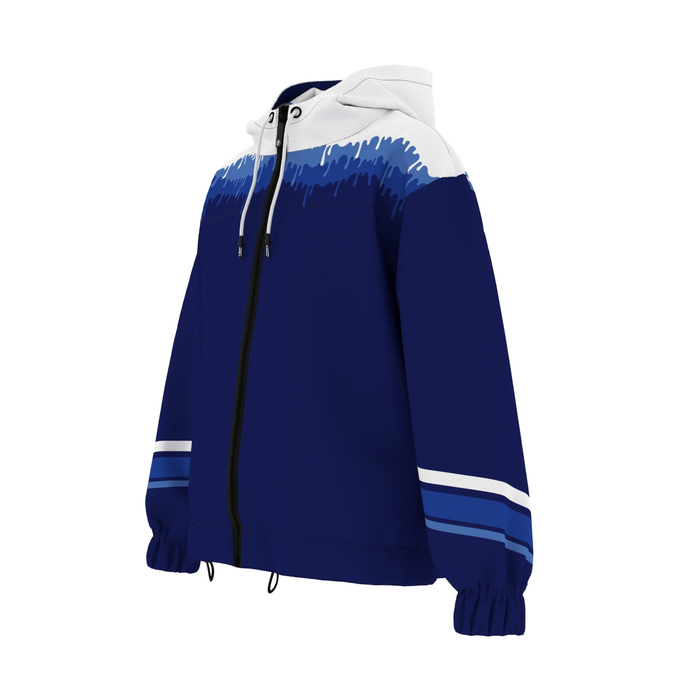 Blue Melt Windbreaker