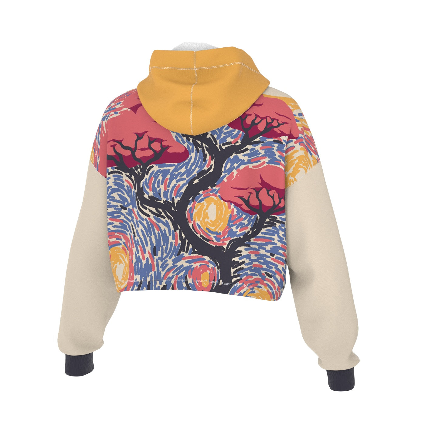 Sumie Starry Night Cropped Hoodie