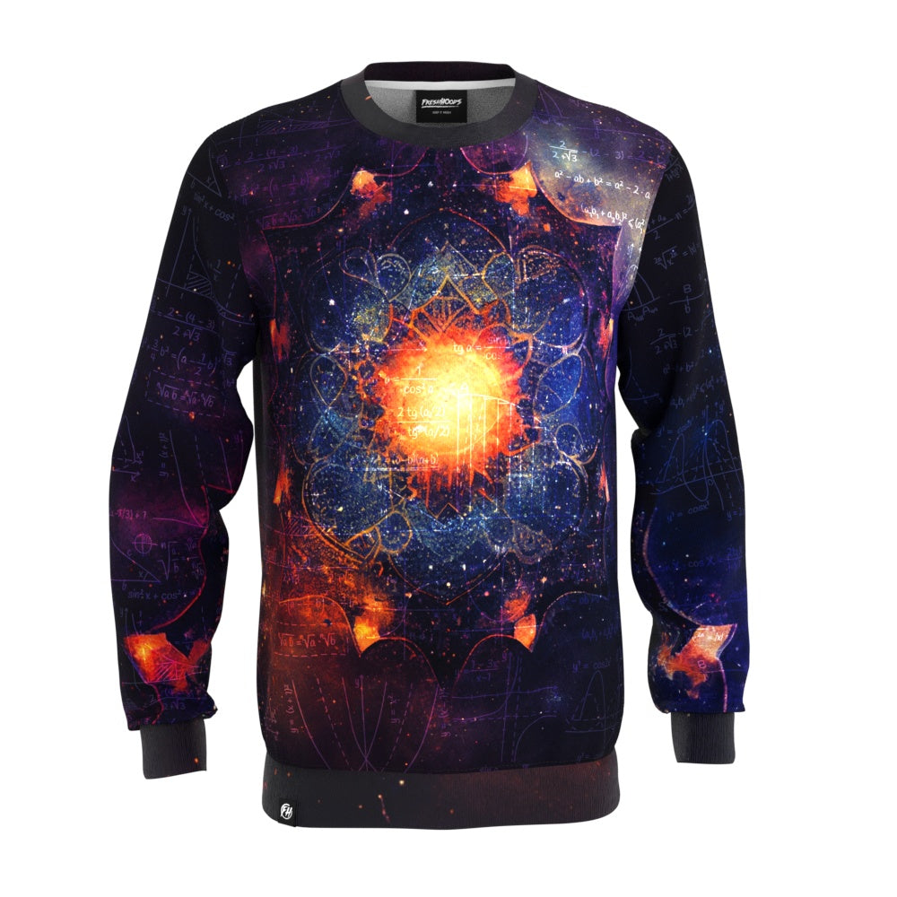 Purple Mandala Math Sweatshirt