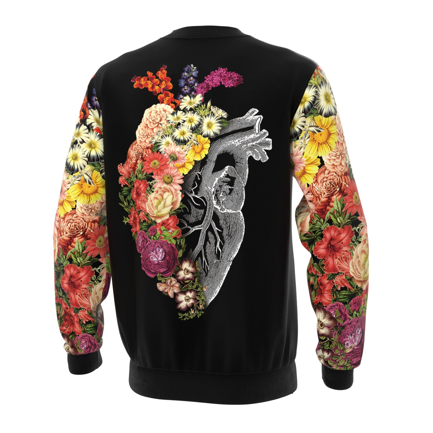 Flower Heart Sweatshirt