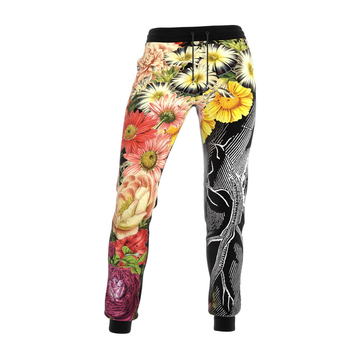 Flower Heart Women Sweatpants