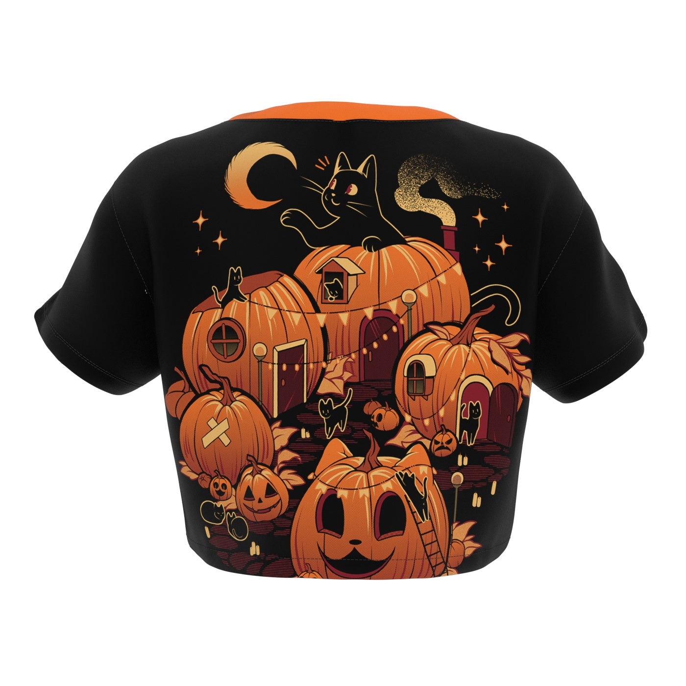 Pumpkin House Crop Top