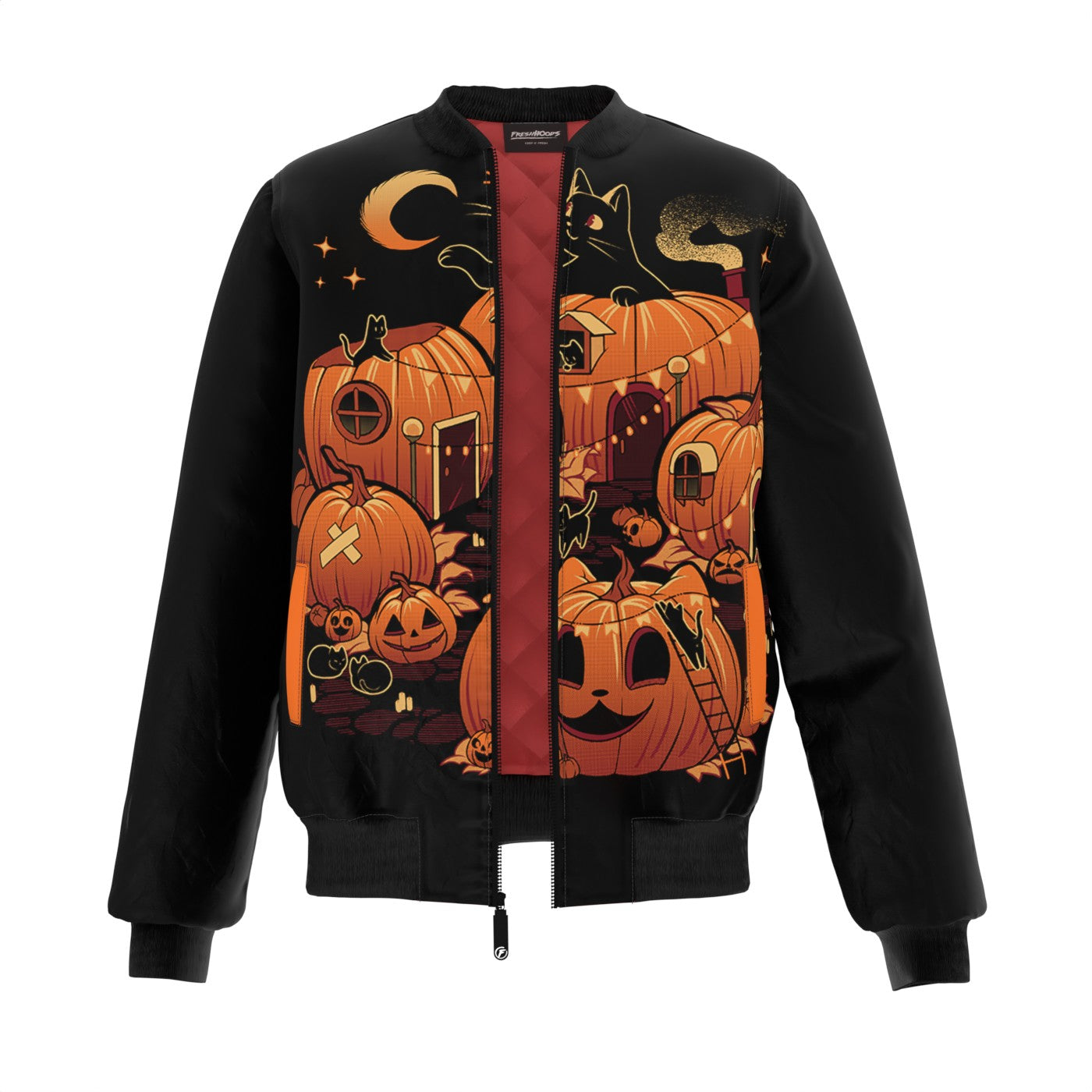 Pumpkin House Bomber Jacket