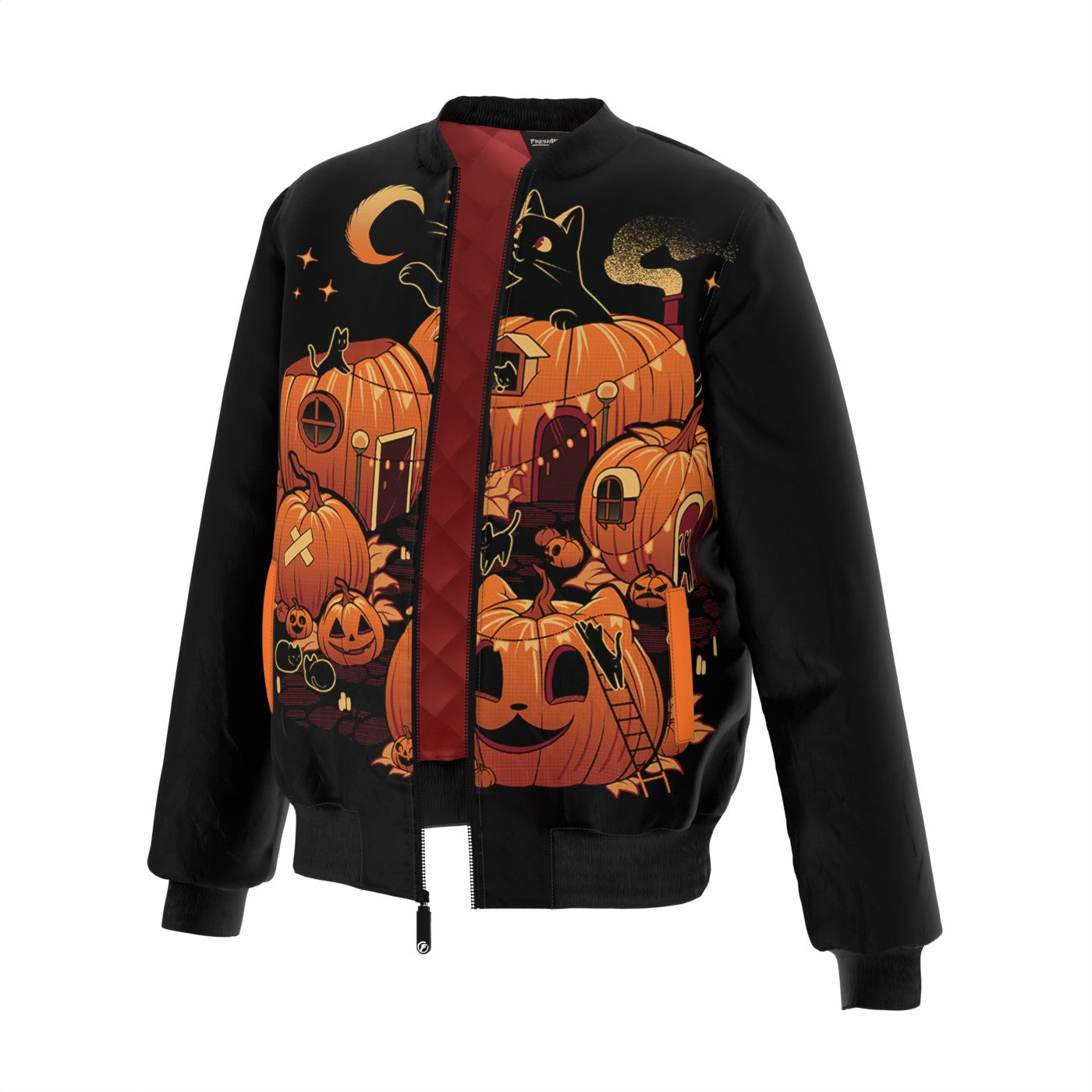 Pumpkin House Bomber Jacket