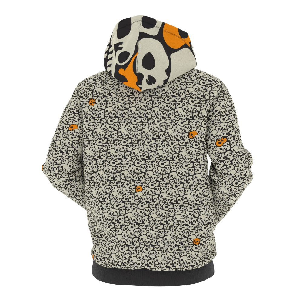 Skull Pattern Hoodie