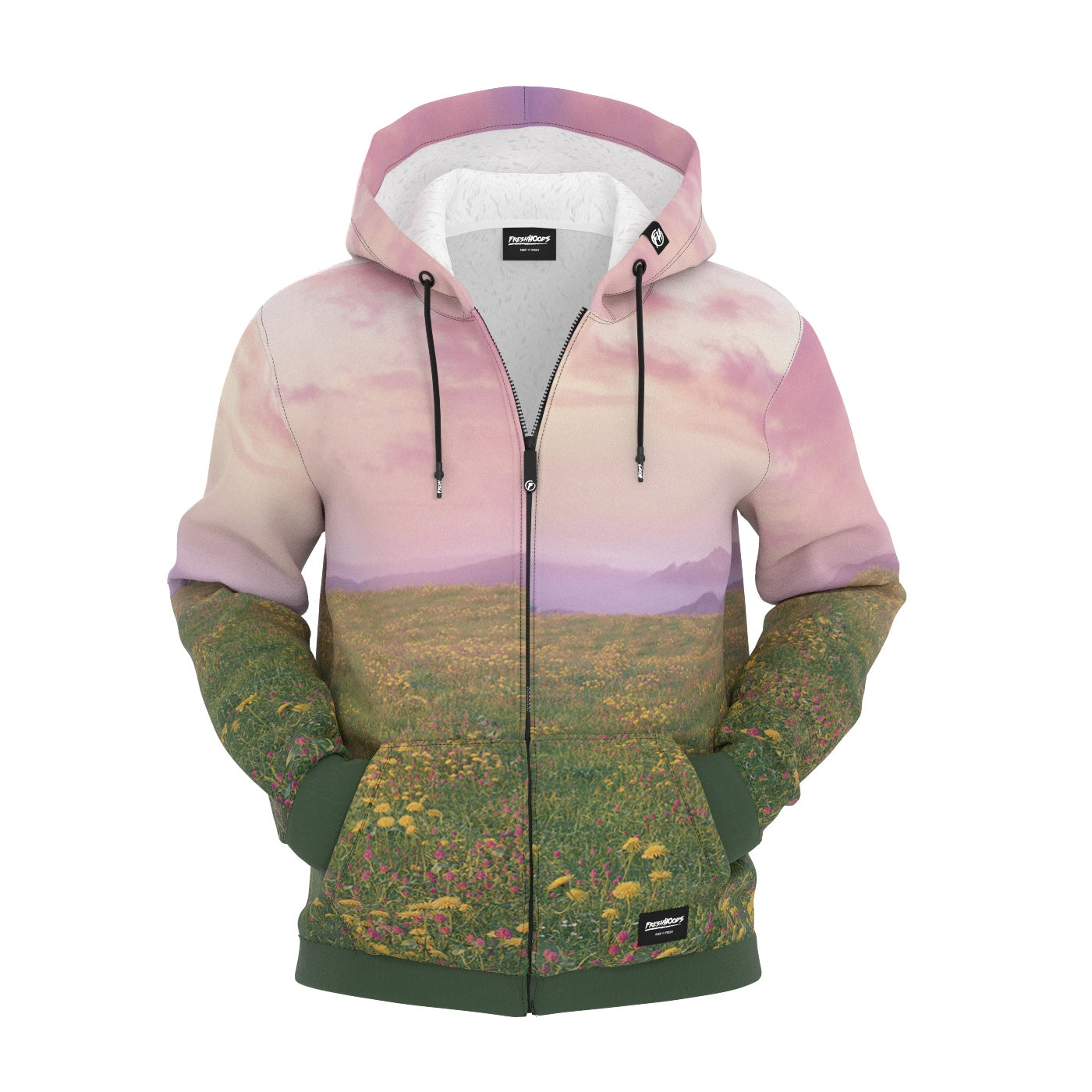 Fields Zip Up Hoodie