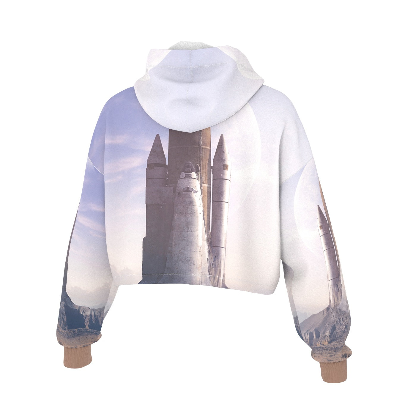 Future Cropped Hoodie