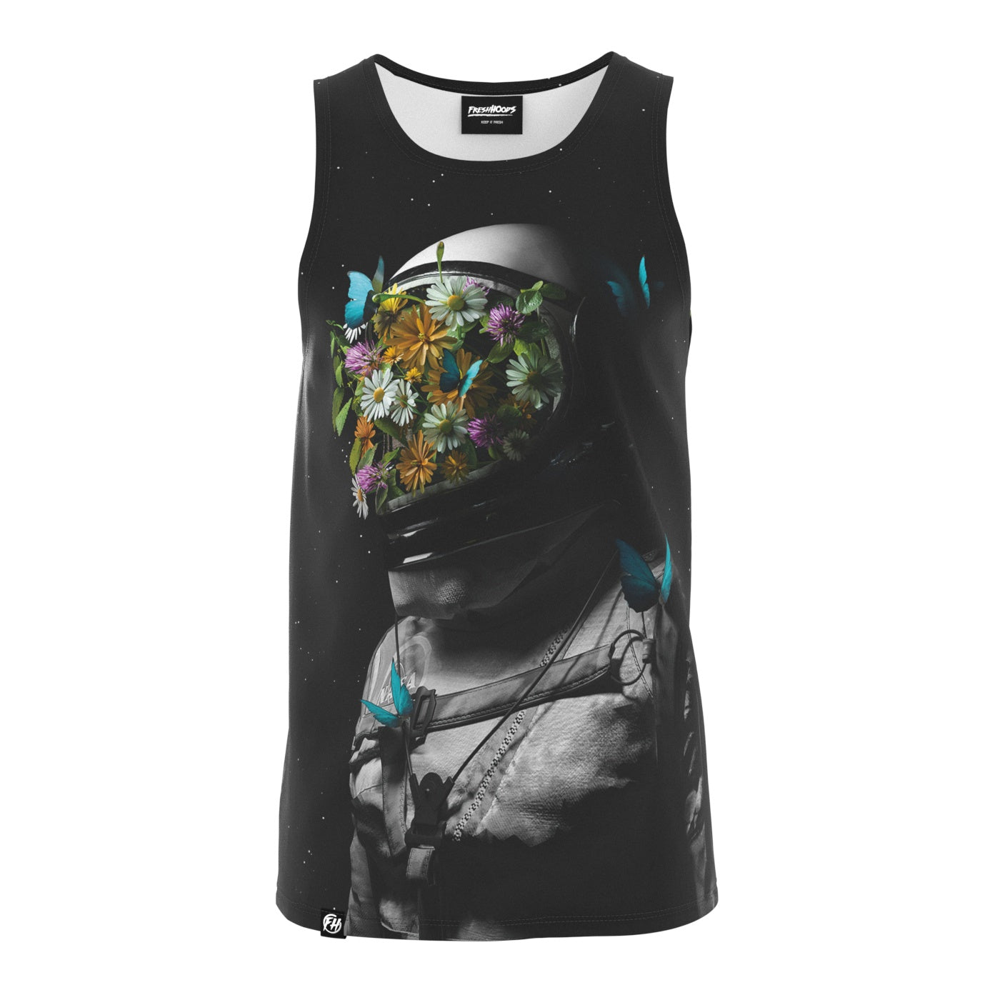 Flower Face Tank Top