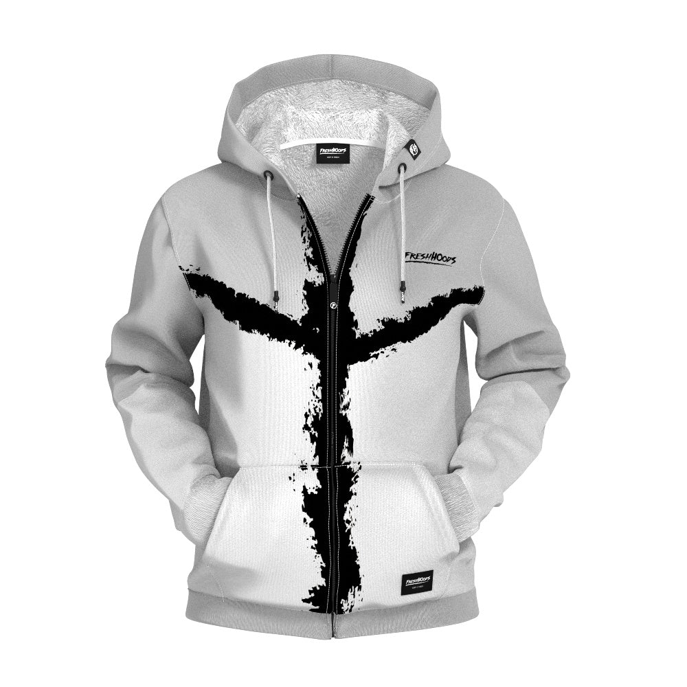 Snowfight Zip Up Hoodie