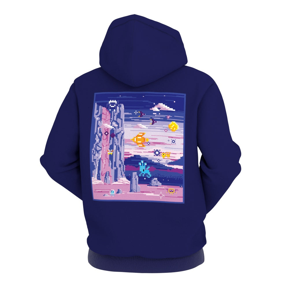 Space Pixel Game Hoodie