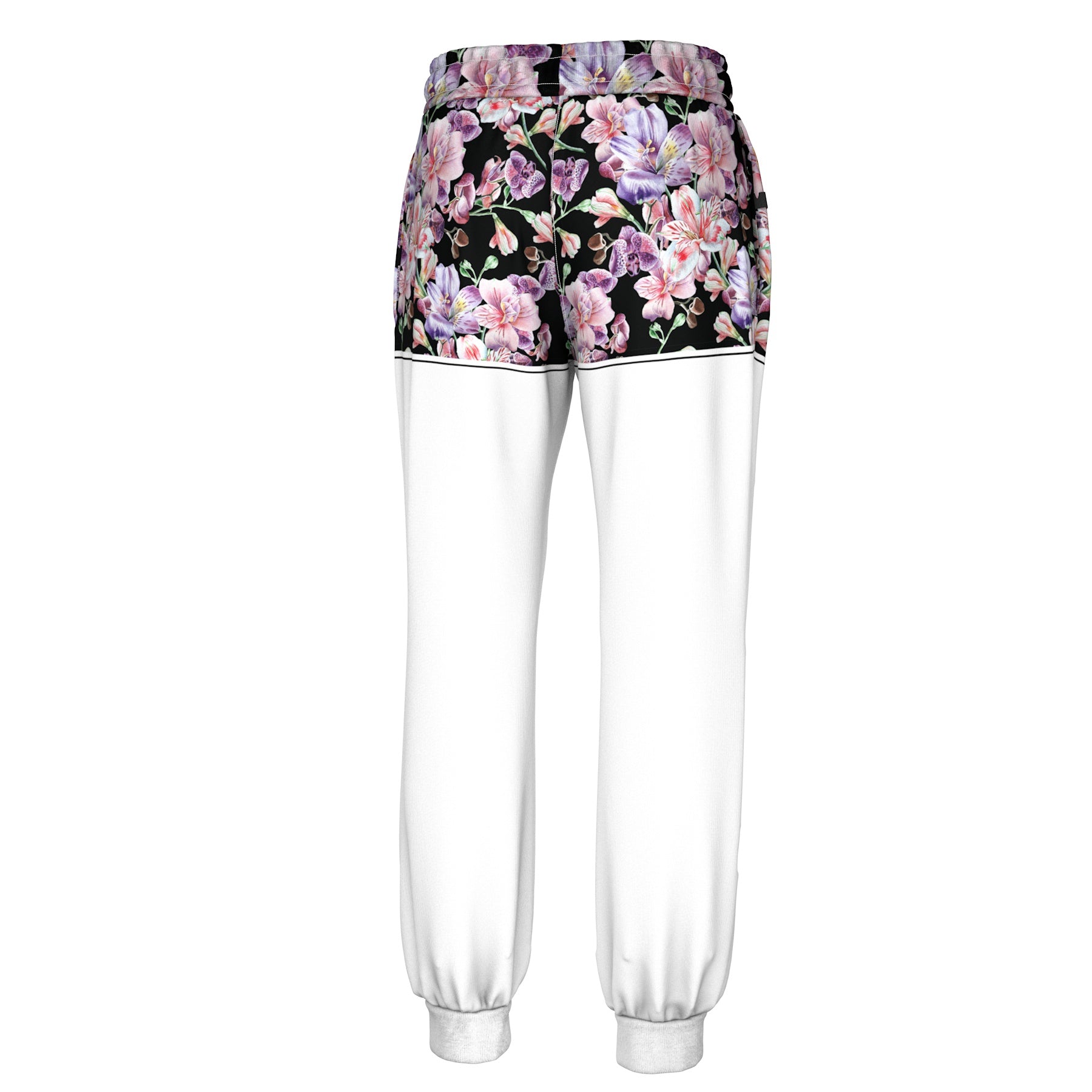 Midnight Pink Blossom Sweatpants