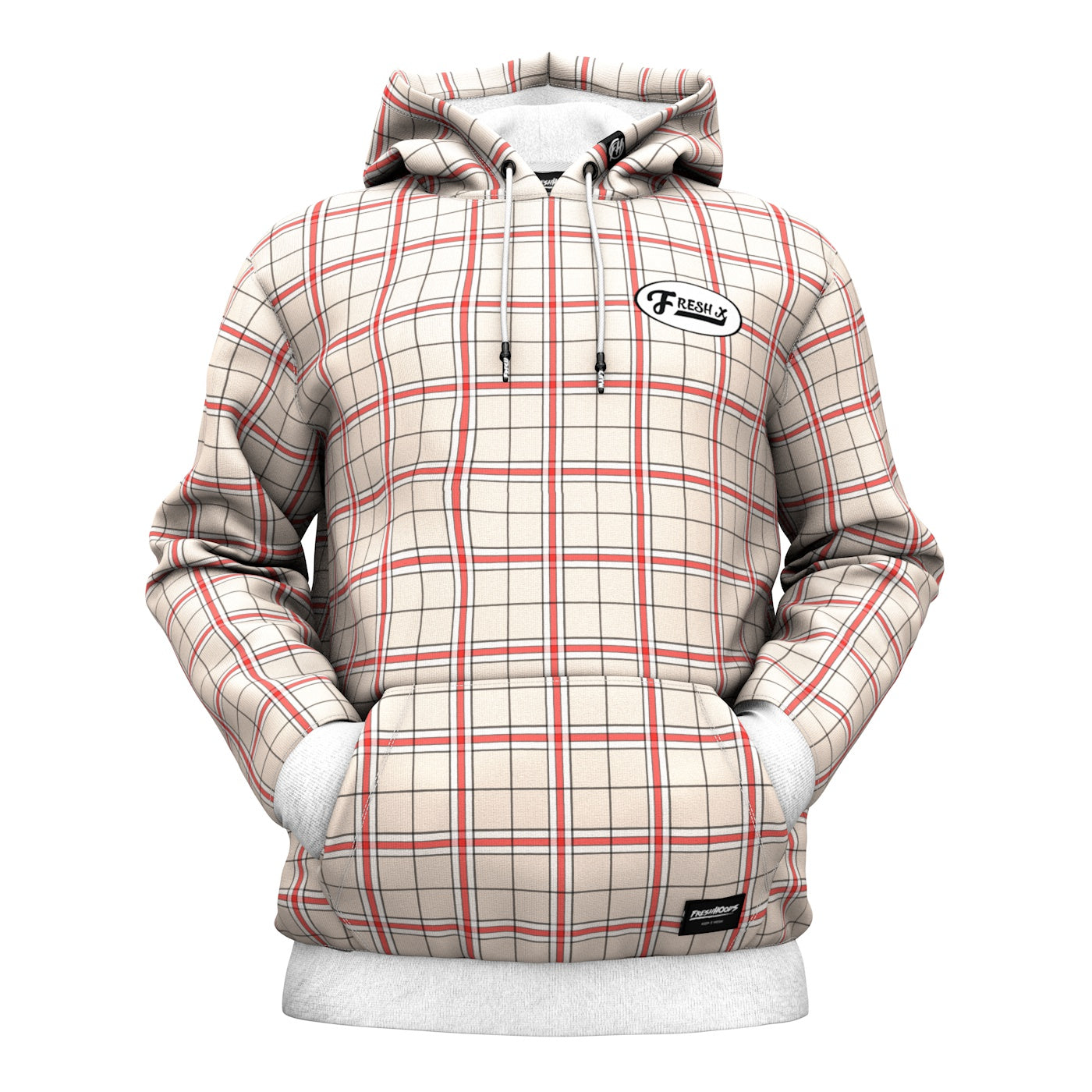 Fresh XPlaid Hoodie