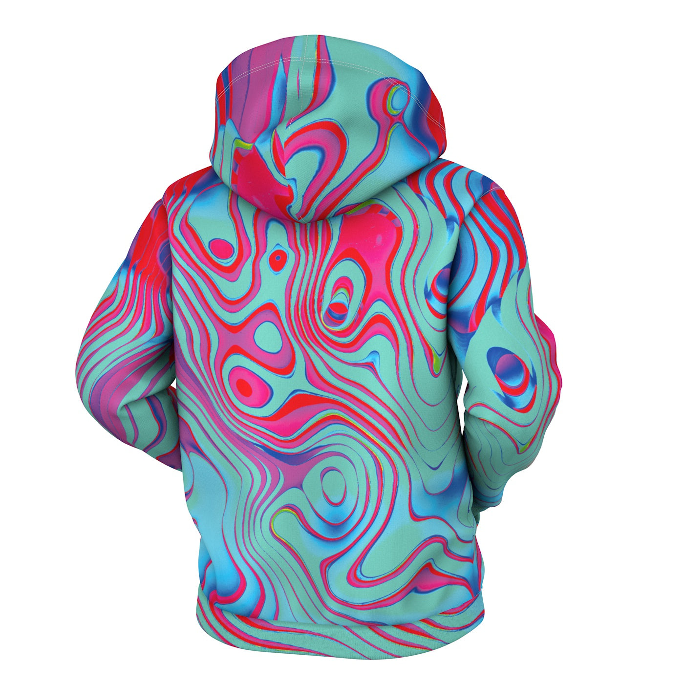 Swirl Zip Up Hoodie