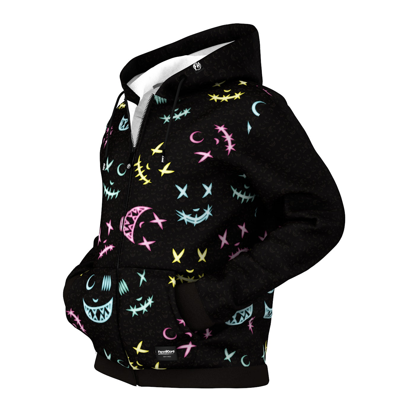 Smile Now Zip Up Hoodie