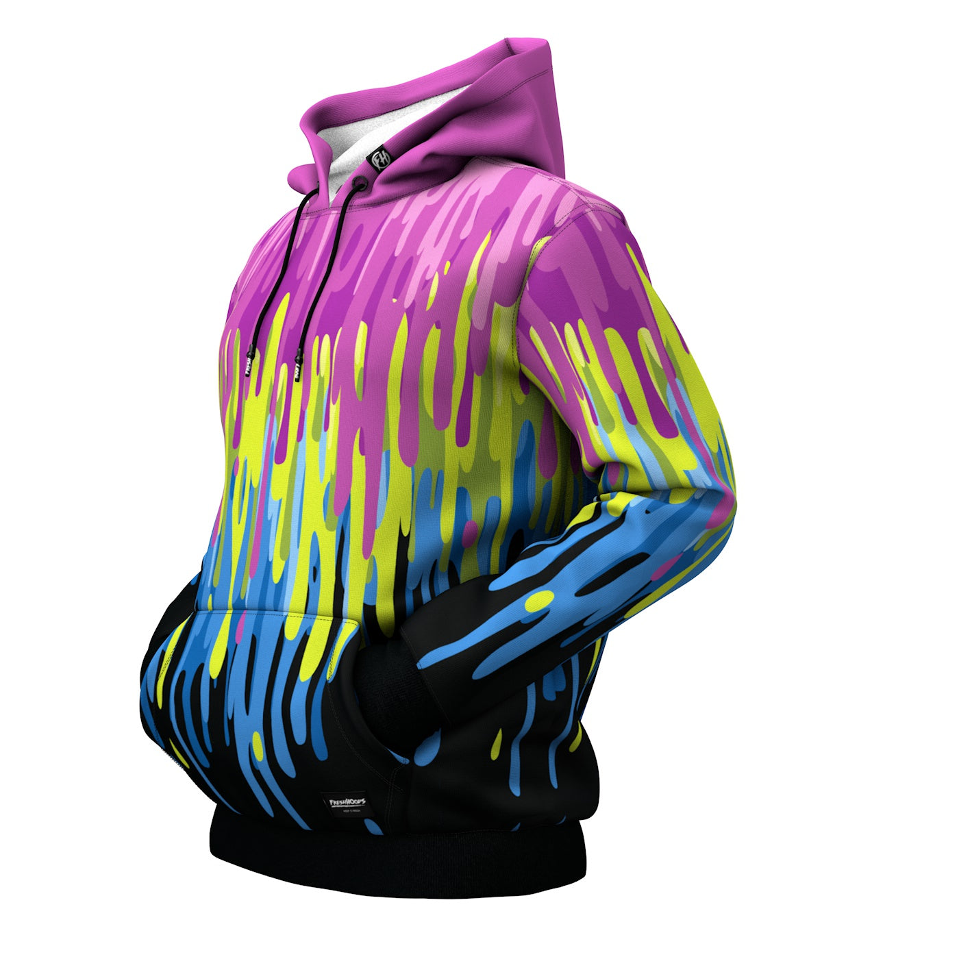 Dripping Paint Hoodie